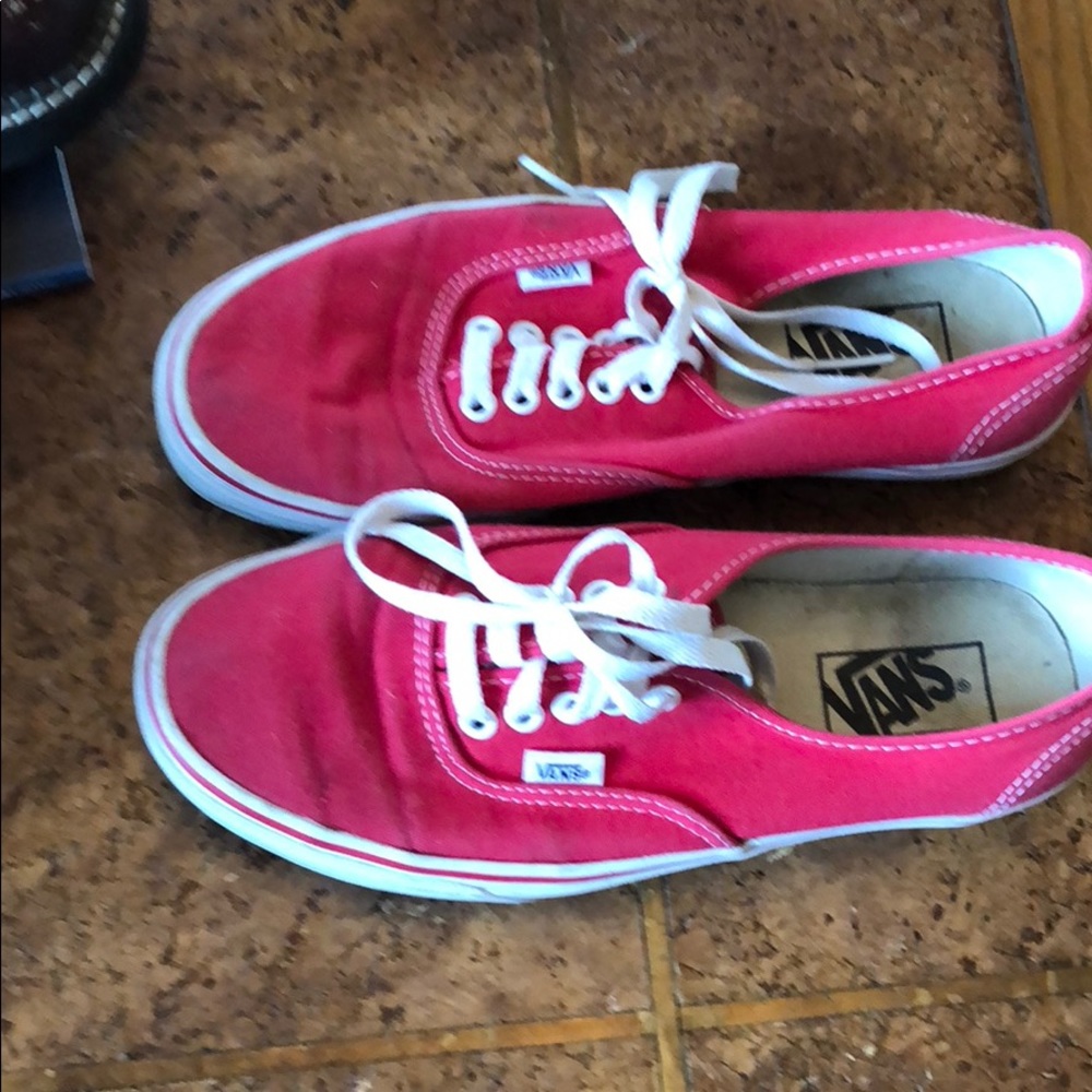 Used Red Vans